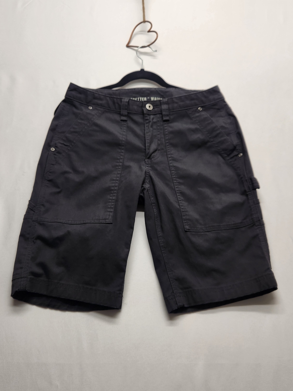 ⭐️Duluth Trading Co Curvesetter Shorts Size 6 Gray Utility Gorpcore Outdoor